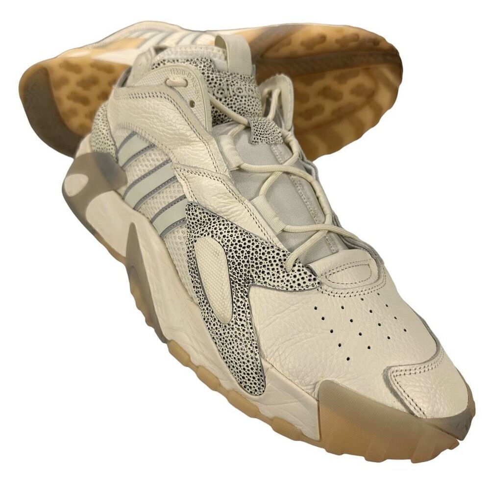 Adidas Streetball Safari Cream White Size 14